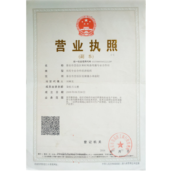 营业执照